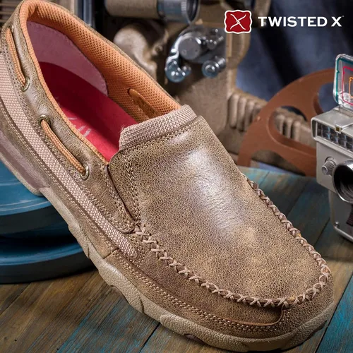 Vista 8 de Twisted X Men's Original Slip-On Driving Moc