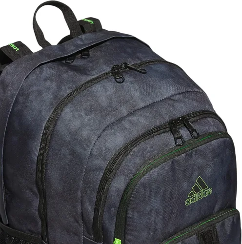 Vista 4 de adidas Mochila Prime 6, Stone Wash CarbonLucid Lime Green, Mochila Prime 6