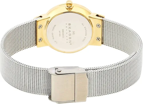 Vista 2 de Skagen Freja - Reloj de vestir de movimiento de cuarzo y acero inoxidable para mujer