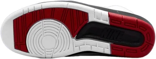 Vista 6 de Air Jordan 2 Chicago, BlancoRojoNegro (WHITEVARSITY RED-BLACK)