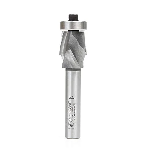 Vista 9 de Amana Tool - 57176 Patrón espiral de carburo sólido/compresión de inmersión 7/8 de diámetro x 1-9/64 x 1/2