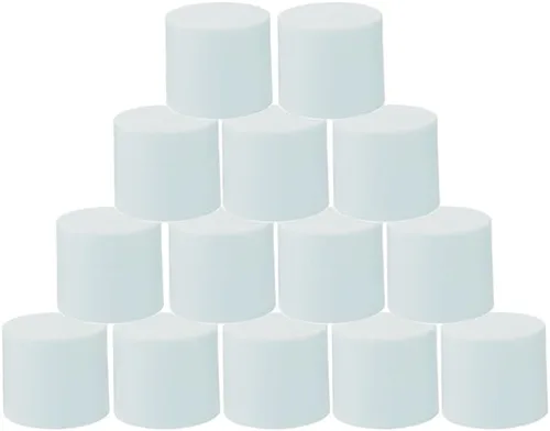 Vista 13 de Mini tarros de crema de 0.3 fl oz/0.35 oz, recipientes de muestras de maquillaje con tapas de boca ancha a prueba de fugas, tarros de plástico