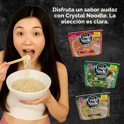 Vista 7 de Crystal Noodle Sopa, paquete variado, 6 unidades, 11.4 onzas