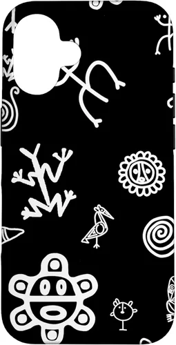Vista 32 de Simbolos Tainos Tallados Indios de Puerto Rico Boricua Pride - Carcasa para iPhone 17