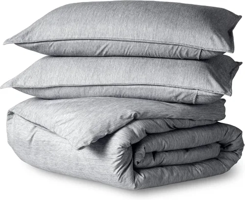 Vista 45 de Bare Home - Funda de edredón de ropa de cama extra larga - Colección premium de 1800 hilos súper suave - Funda de edredón ligera y fresca - Ropa