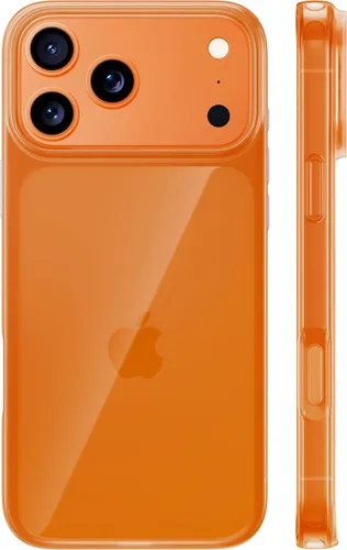 Vista 14 de TORRAS Funda para iPhone 18 Pro Crystal Borgoña, antiamarilleamiento 6.3" Borgoña transparente