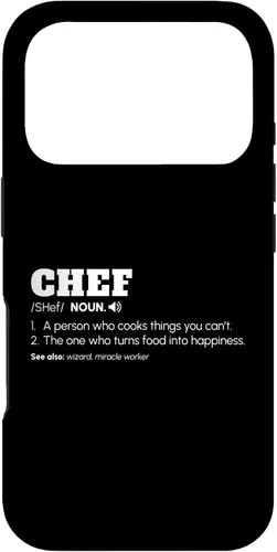 Vista 30 de Chef Definition Cook Pastry Chef Culinary Cooking Funny Gift Case for iPhone 16