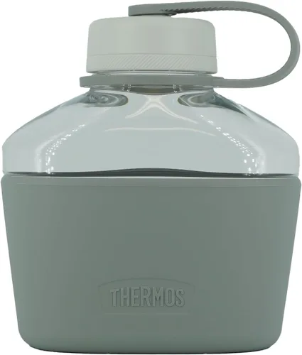 Vista 3 de THERMOS Serie ALTA, botella de plástico para cantina, 34 onzas, azul