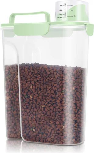 Vista 9 de TBMax Contenedor de Almacenamiento de Comida para Gatos y Perros de 5 a 7 libras, Contenedor Secundario de Almacenamiento de Comida para Mascotas