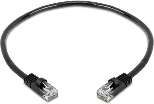Vista 2 de Cmple - Cable Ethernet Cat5e de 1.5 pies, Cable Patch Ethernet UTP Cat 5e de 350 MHz, Cable LAN de red de 1 Gbps, conectores RJ45, compatible