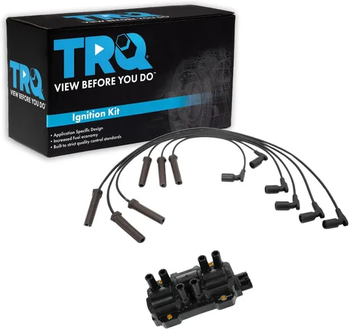 Vista 14 de Kit de Bobina de Encendido TRQ de 2 Piezas Compatible con Hyundai Tucson 2005-2009, Kia Sportage 2005-2010