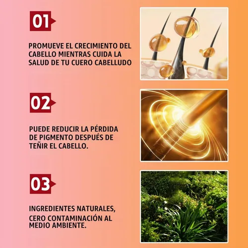 Vista 6 de Champú de aceite Batana para adelgazar el cabello, tratamiento de cuidado del cuero cabelludo con vitamina C para restaurar el cabello dañado