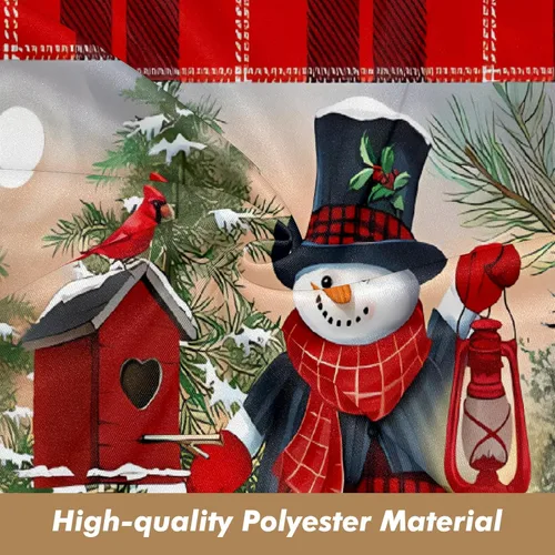 Vista 5 de Funda de sofá con estampado de muñeco de nieve de Navidad, fundas de sofá para sillón, funda resistente a las manchas, protector universal de muebles