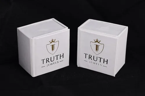 Vista 5 de TRUTH JEWELS INC Aretes tipo dormilona con halo de diamante natural de 15 qt en plata de ley 925 para mujer Caja de regalo de joyería fina incluida