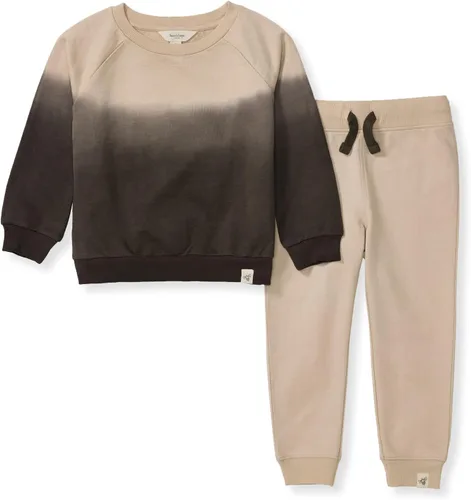 Vista 12 de Burt's Bees Baby Boys Organic Cotton Sweatshirt & Jogger Set, Outfit Bundle Fútbol de lavado ácido