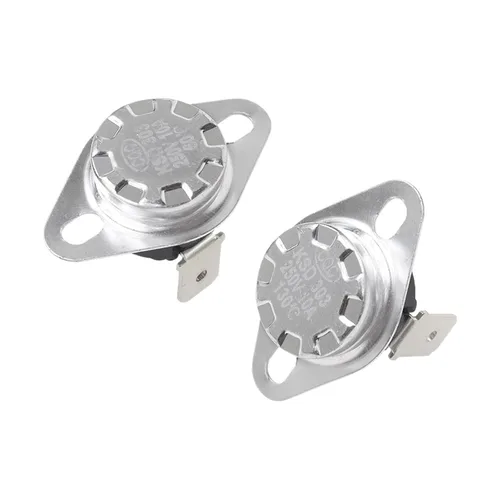 Vista 2 de 100PCS KSD301 KSD303 10A 45 150 C Degrees Celsius Manual Reset Thermostat Normally Closed Temperature Switch Temperature Control(100C)