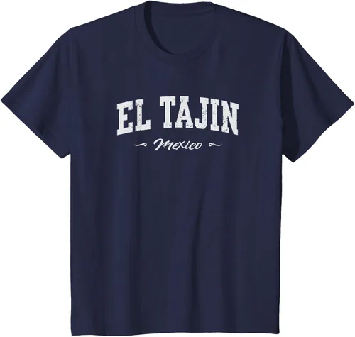 Vista 87 de Camiseta de recuerdo deportivo El Tajin Mexico, Negro