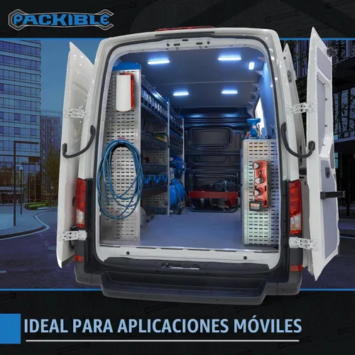 Vista 8 de Soportes de manta para Packout - Clavijas de montaje compatibles con Milwaukee Packout Accesorios de bloqueo de Packout