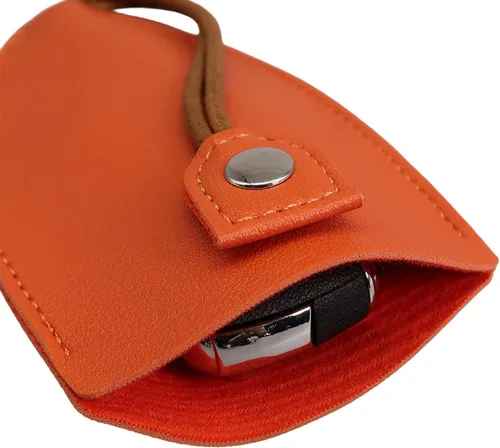 Vista 4 de Pull Out Key Case, Creative Pull-Out Cute Large-Capacity Car Key Case, Stylish PU Leather Key Wallets