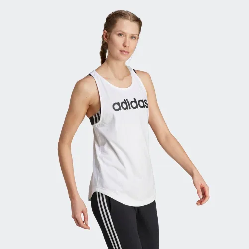 Vista 5 de Adidas Camiseta sin mangas con logotipo holgado para mujer