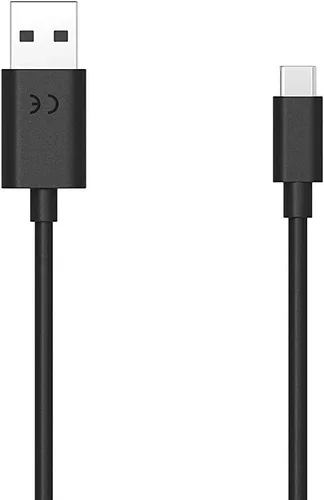 Vista 8 de Motorola Cable de carga y datos/datos USB-A 2.0 a USB-C de 3.3 pies