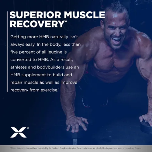 Vista 5 de ALLMAX HMB 3000 (120 cápsulas vegetales) – Apoya la fuerza muscular y reduce la descomposición muscular – Sin OMG, sin gluten – 30 porciones.