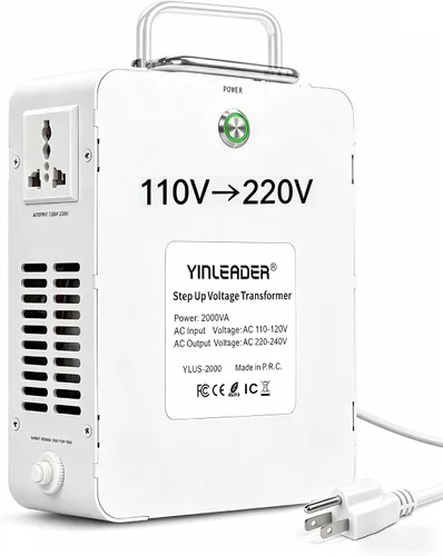 Vista 9 de 1500W 110/120V a 220/240V Convertidor de voltaje Paso Arriba Transformador