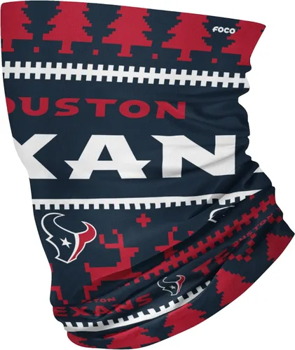 Vista 189 de FOCO NFL unisex-adult Nfl Team Logo Neck Gaiter Multiuse Mini impresión del color del equipo.