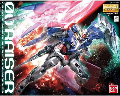 Vista 6 de 00 Raiser Gundam 00", Bandai MG, escala 1/100, modelo de plástico codificado por