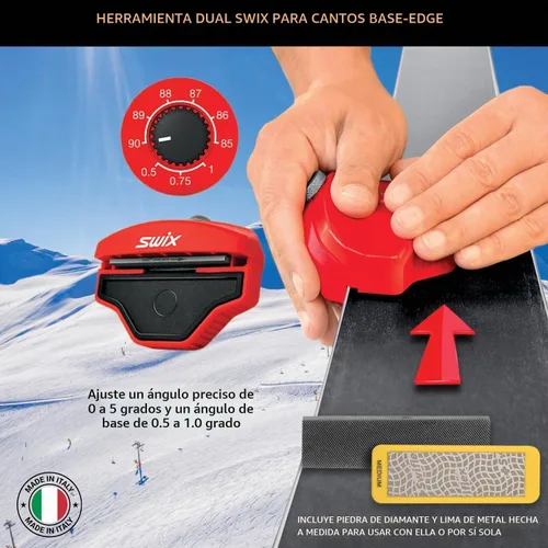 Vista 4 de RaceWax Kit Elite de Afinación y Depilación de Esquí y Snowboard - Completo con Plancha de Cera, Afinador de Borde Angular, Cera de Temperatura