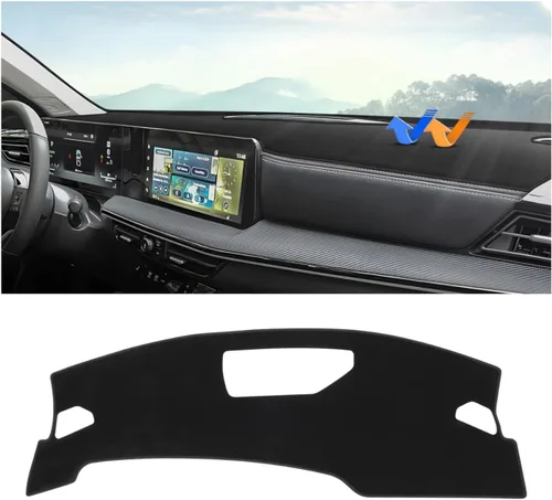 Vista 14 de Autorder - Tapete para salpicadero para 2007-2013 Chevy Chevrolet Silverado/GMC Sierra con dos guanteras, accesorios, cubierta de salpicadero
