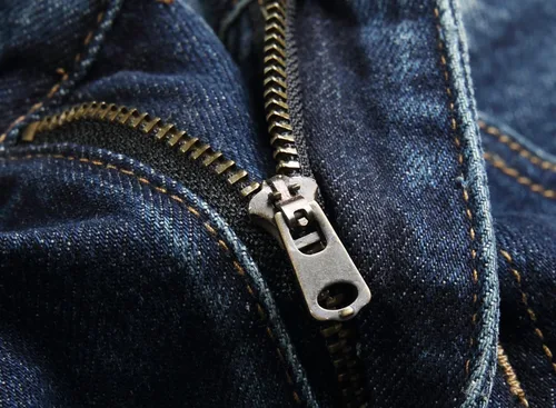 Vista 7 de OIIIO Pantalón vaquero de pierna recta rasgados para hombre