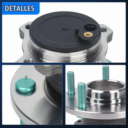 Vista 7 de Autoround 512347 Conjunto de cubo de rueda trasera para Mazda 3 2004-2013 Compatible con Mazda 3 Sport 2009-2013, Mazda 5 2006-2017, solo ABS de 4