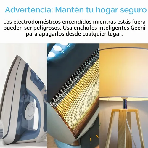 Vista 9 de Geeni Toma de corriente de pared con cargador USB de alta velocidad de 2 puertos: Tomas de corriente USB duales y de alimentación, solución de carga