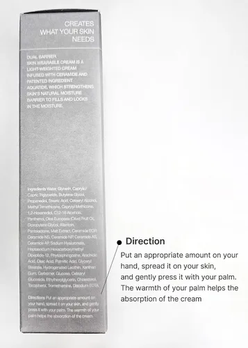 Vista 8 de celimax Crema de Doble Barrera Skin Wearable Crema Hidratante Facial de Larga Duración con Ceramidas, Ácido Hialurónico, Hidratante, Humectante
