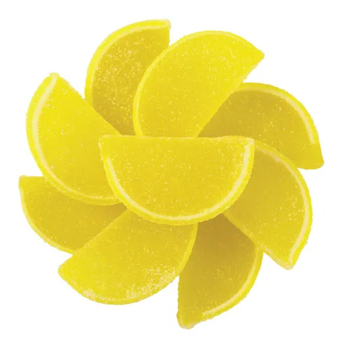 Vista 32 de NY Spice Shop Rebanadas de fruta de manzana – 1 libra de sabor cítrico masticable de gelatina de fruta de caramelo – Manzanas en rodajas a