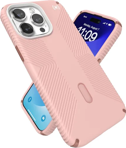 Vista 7 de Speck Funda para iPhone 15 Pro Max – ClickLock con bloqueo antideslizante, diseñada para MagSafe, agarre de protección contra caídas, resistente a