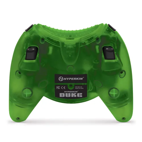 Vista 5 de Hyperkin Duke Wired Controller for Xbox One Windows 10 PC (Green Limited Edition) - Officially Licensed by Xbox