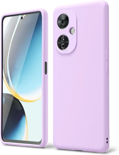 Vista 14 de oakxco Funda para teléfono Oneplus Nord N30 0.18 oz con agarre de silicona líquida, bonita funda de gel TPU suave delgada y delgada de goma suave