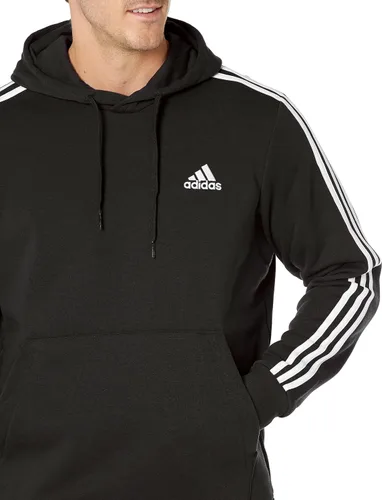 Vista 3 de adidas Sudadera con capucha Standard Essentials Fleece de 3 rayas para hombre