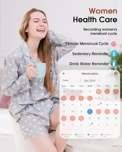 Vista 9 de Reloj inteligente para mujer (respuesta/hacer llamadas), reloj de seguimiento de actividad física de 1.27 pulgadas con más de 130 modos deportivos