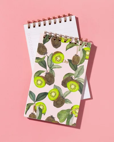 Vista 5 de Sonix Papelería, bloc de notas, planificador de cuaderno con lista de casillas de verificación - Kool Kiwi Bloc Para Hacer - Kool Kiwi