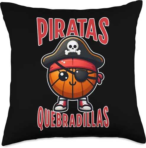 Vista 4 de Piratas de Quebradillas Baloncesto Puerto Rico Baloncesto Cojín de Baloncesto