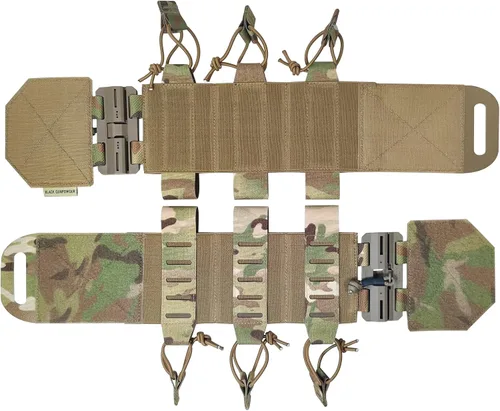 Vista 7 de Hebillas magnéticas tácticas elásticas Cummerbund de liberación rápida modelo TC1