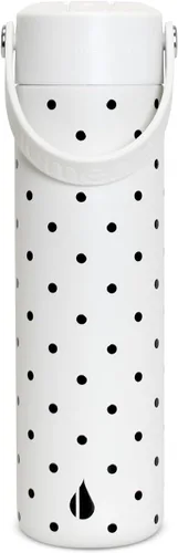 Vista 44 de Elemental Core - Botella de agua de acero inoxidable de 24 onzas con Beige