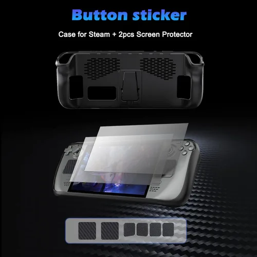 Vista 7 de Funda para cubierta de vapor funda protectora compatible con cubierta de corriente funda protectora de poliuretano termoplástico con soporte a