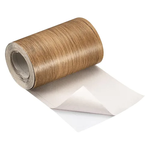 Vista 16 de uxcell Cinta de grano de madera, 1.97 pulgadas x 16.41 pies, adhesivo de papel de pared autoadhesivo para pared, esquina, mesa, puerta, sofá, Marrón
