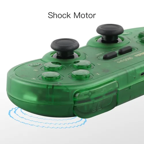 Vista 3 de 8Bitdo SN30 Pro Wireless Bluetooth Controller (Hall Effect Joystick Update) with Joysticks Rumble Vibration USB-C Cable Gamepad Compatible with