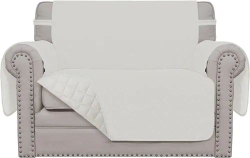 Vista 177 de Easy-Going - Funda reversible para sofá, resistente al agua, con varillas de espuma y correas elásticas, protector de muebles para mascotas y perros