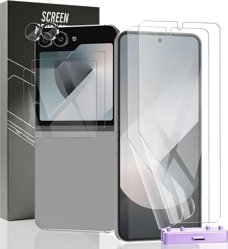 Vista 141 de 3 Pack for Amazfit Active 2 Screen Protector, Non-Tempered Glass Flexible Protection, HD Clear Protective Film